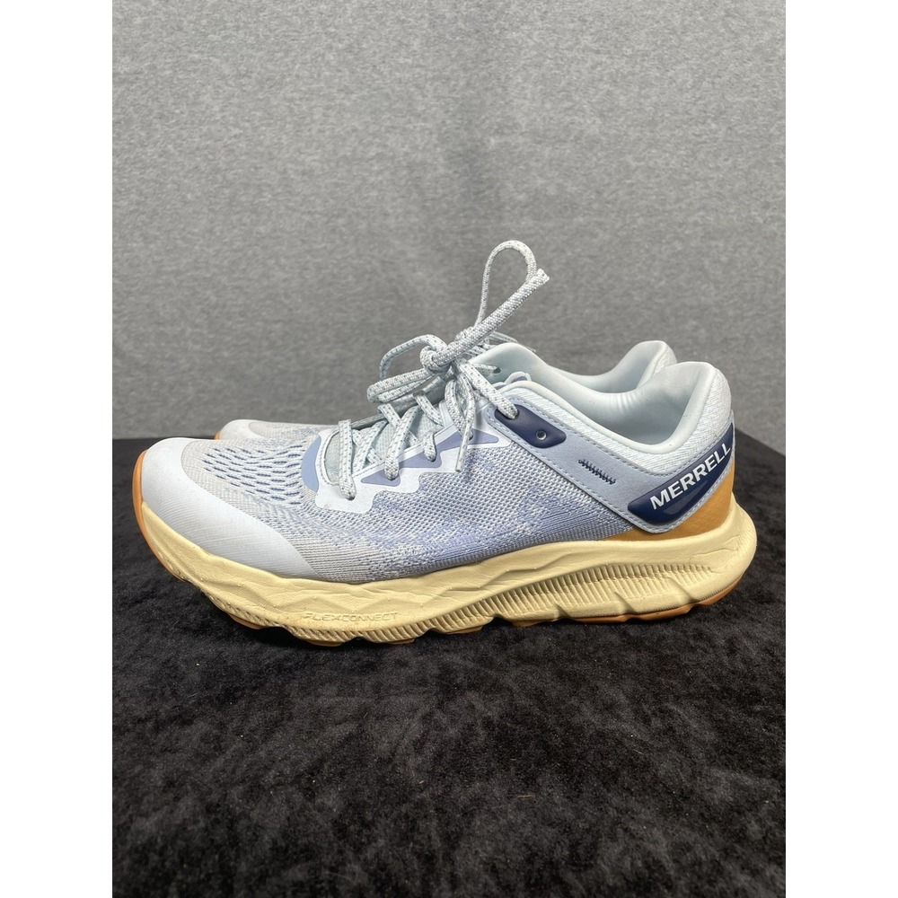 Merrell Antora 4 Women's 8.5 Ice Blue Trail Running Hiking Shoes J068462 - Picture 9 of 12